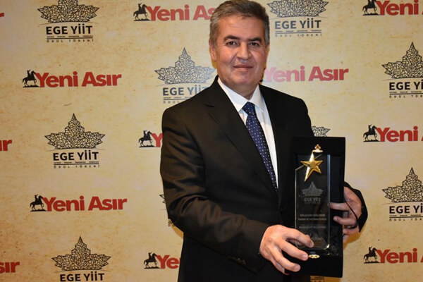 Buharkent'e Ege'ye Değer Katan Belediye Ödülü verildi