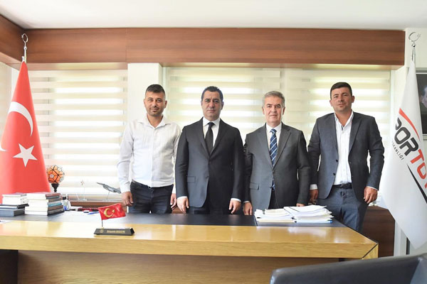 Belediye Başkanımız Mehmet Erol protokol imzalamak için Ankara'da