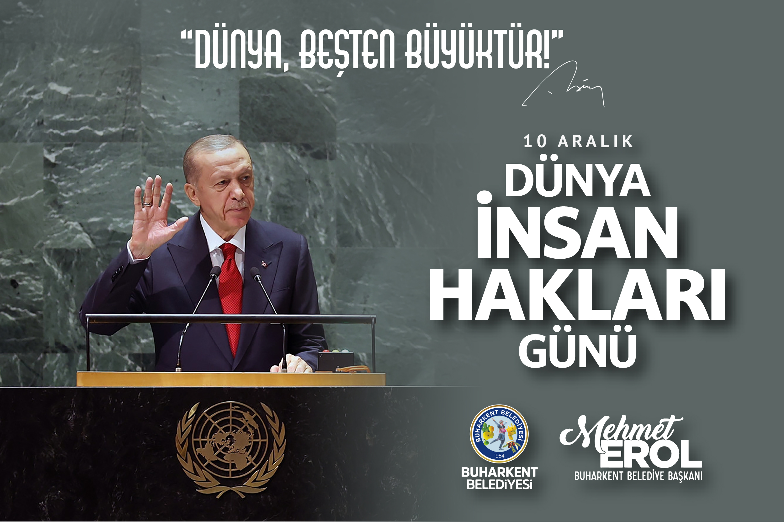 10 Aralık Dünya İnsan Hakları Günü