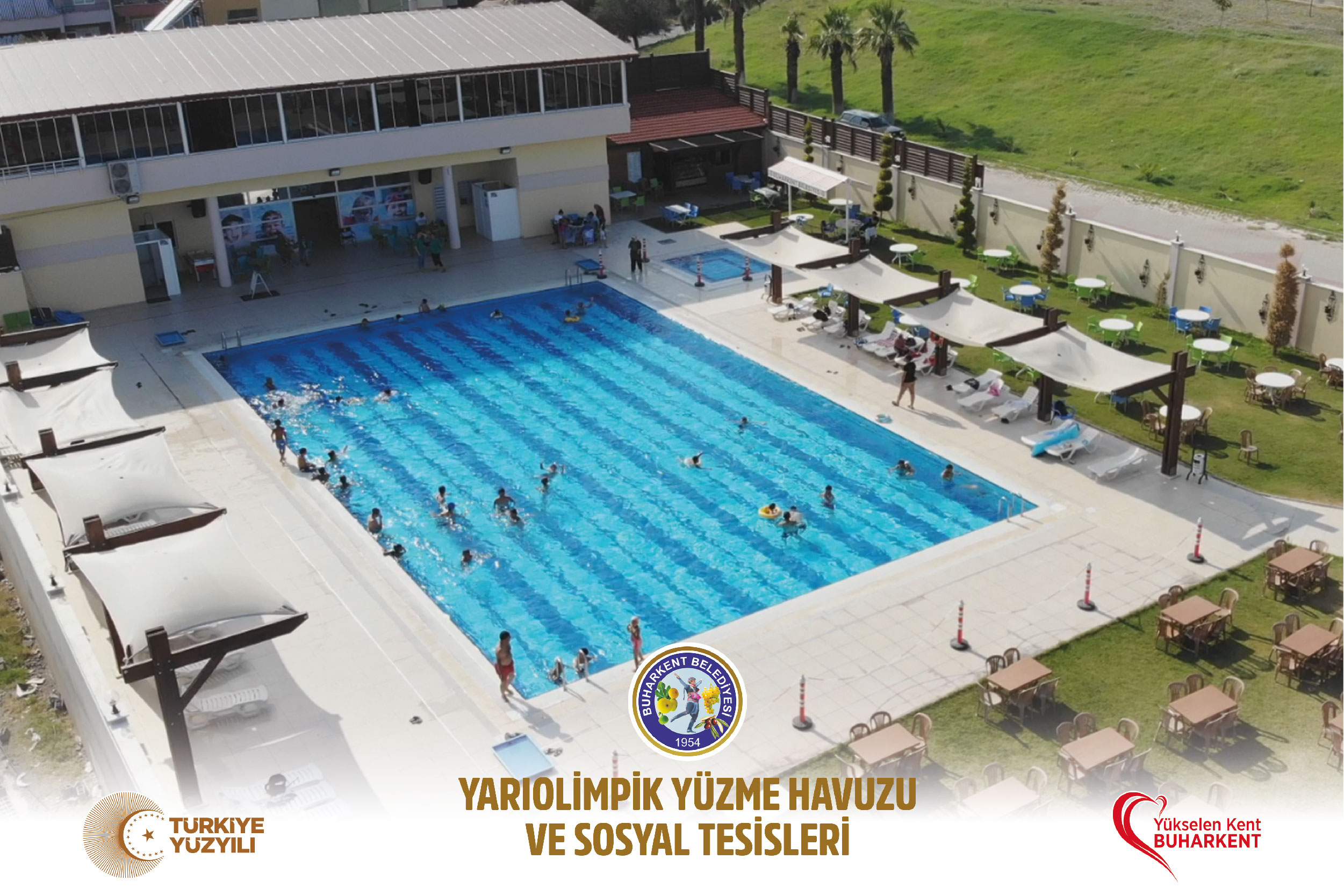 Yarı Olimpik Yüzme Havuzu ve Kafeterya Tesisleri